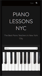 Mobile Screenshot of pianolessonsnyc.org