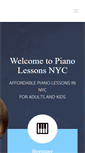 Mobile Screenshot of pianolessonsnyc.net