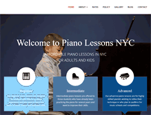 Tablet Screenshot of pianolessonsnyc.net